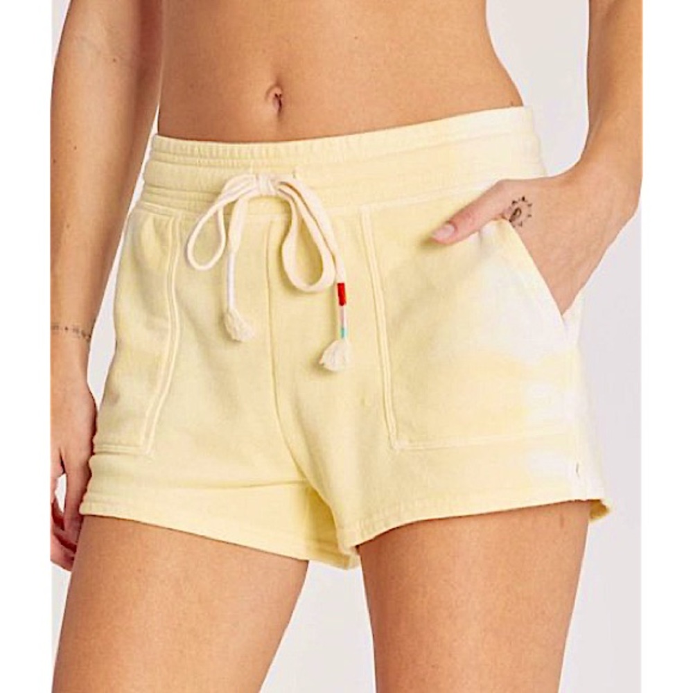 Wildfox Lemon Meringue Tie-Dye Broken Dreams Shorts